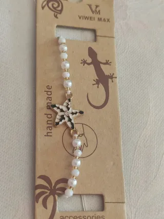 Pulsera VIWEI MAX con estrella de mar nueva