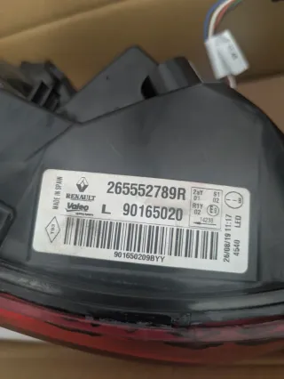 Faro Trasero Izquierdo Renault Kadjar 2020 orignal
