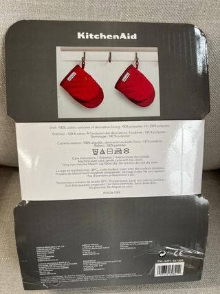 Set 4 Pezzi KitchenAid Guanti da Forno