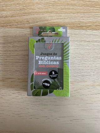 Juego preguntas bíblicas