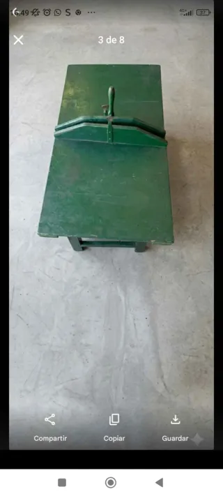 Balanza antigua de madera