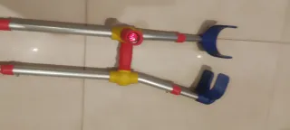 Muletas infantiles ajustables ligeras