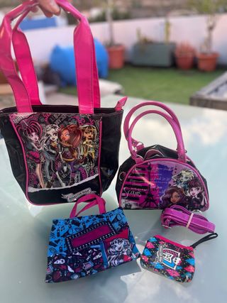 Lote Bolsos Monster High