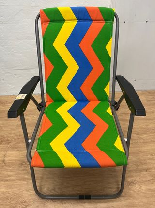 Silla de Playa Plegable Multicolor