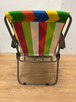 Silla de Playa Plegable Multicolor