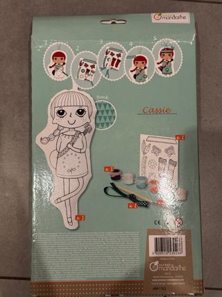Muñeca para pintar Cassie
