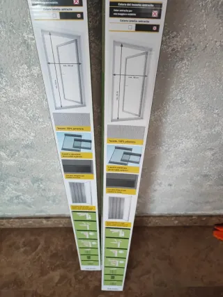 Cortinas mosquiteras Livarno (2 unidades)