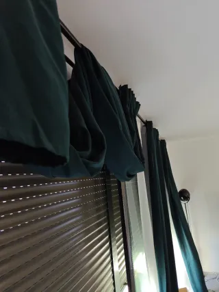 Juego de 6 Cortinas (3 cortinas dobles)