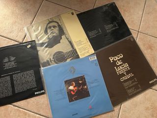 Lote Vinilos Paco de Lucía y Joaquín Rodrigo