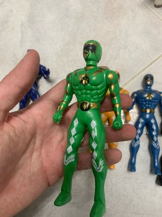 Lote 6 Figuras Power Rangers