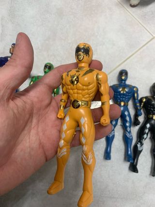 Lote 6 Figuras Power Rangers