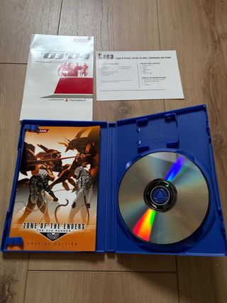 🇪🇸 Lote Zone of the Enders 1 y 2 PS2 PAL ESP