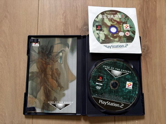 🇪🇸 Lote Zone of the Enders 1 y 2 PS2 PAL ESP