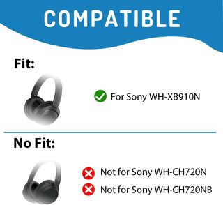 Adhiper WH-XB910N - Almohadillas compatibles con S