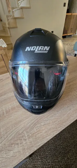 Casco modular gris