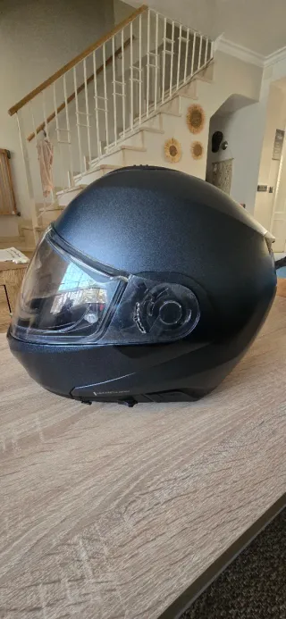 Casco modular gris