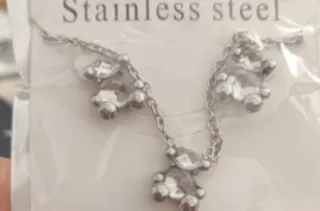 Conjunto Tous Acero Quirúrgico