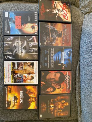 Lote 10 Películas DVD Acción/Aventura