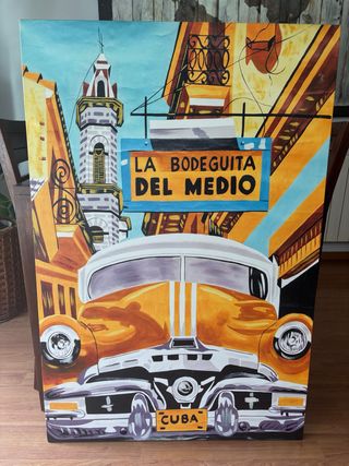 Cuadro La Bodeguita del Medio Cuba