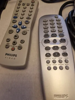 Philips Reproductor VHS + DVD con Disco Duro