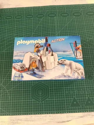 Playmobil 9056 Exploradores con Osos Polares