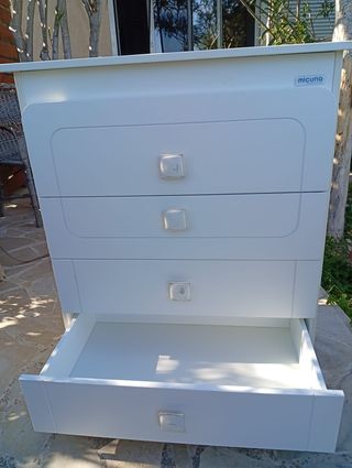 Cajonera Micuna Blanca Madera