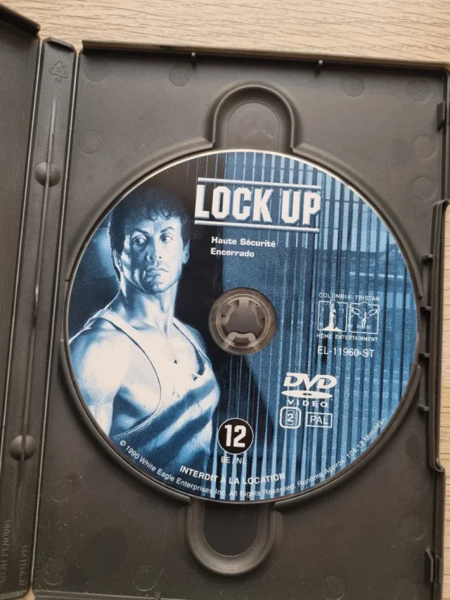 DVD Encerrado Stallone 1990