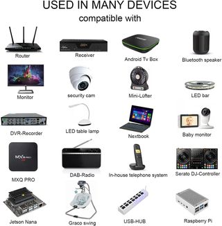 LEYF Universal Adaptador de Fuente de alimentación