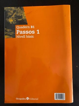 Passos 1. Quadern B 1: Curs de català per a no ...