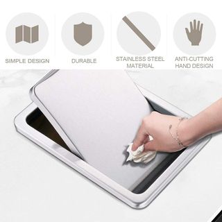 Tapa para cubo de basura para encimera de cocina,