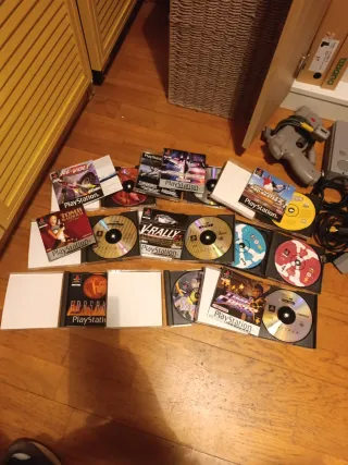 Consola PlayStation 1 PS1 Gris + Accesorios