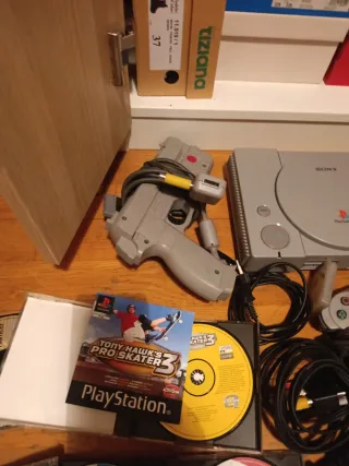 Consola PlayStation 1 PS1 Gris + Accesorios