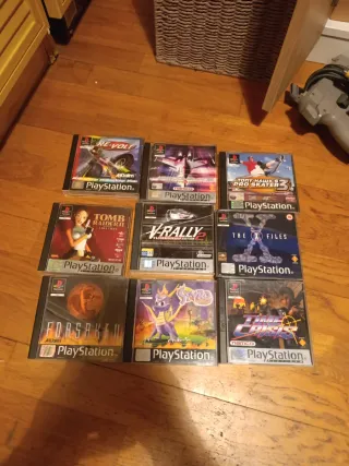 Consola PlayStation 1 PS1 Gris + Accesorios