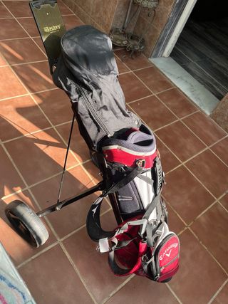 Borsa e mazze da golf Masters e Callaway