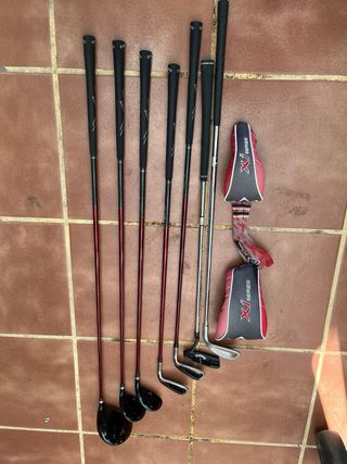 Borsa e mazze da golf Masters e Callaway