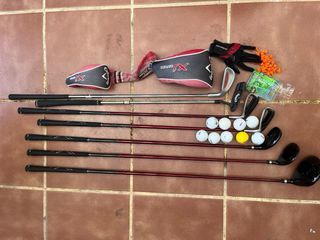 Borsa e mazze da golf Masters e Callaway