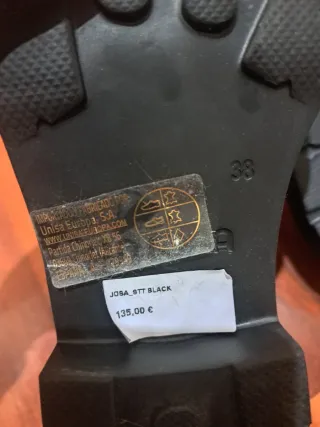 Mocasines Unisa Negros Mujer