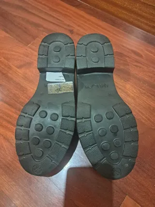 Mocasines Unisa Negros Mujer