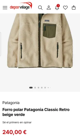 Chaqueta Patagonia Beige Retro - X Flecce Jacket
