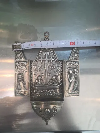 Benditera de plata antigua