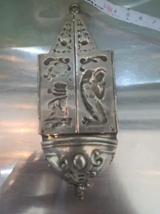 Benditera de plata antigua