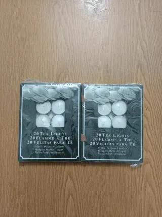 40 Velitas de Té Multi-Usos