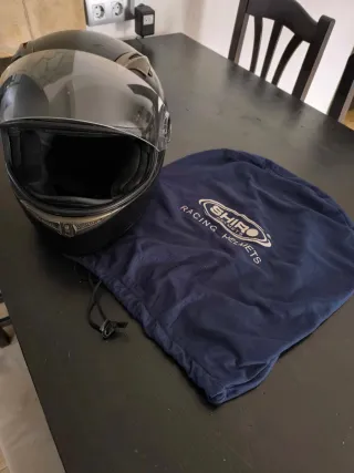 Casco Moto Marca Shiro Talla L Negro