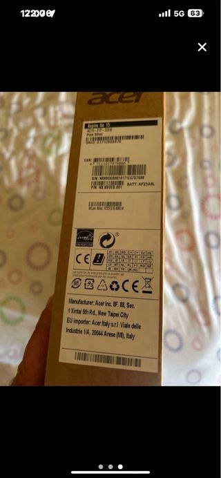 Acer Aspire Go 15 128 gb de memoria 8gb de ram