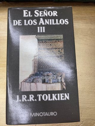 Lote libros, el señor de los anillos