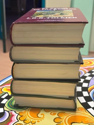 Lote libros, el señor de los anillos