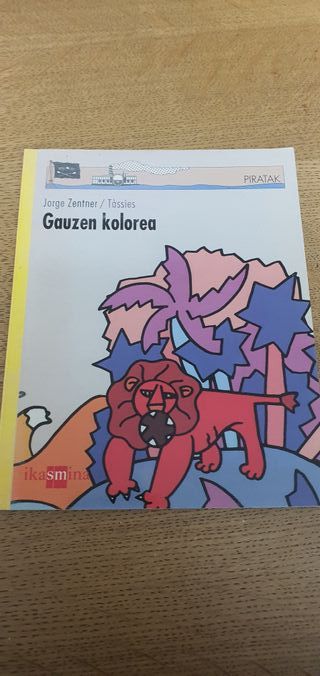 Libro infantil Gauzen Kolorea - Jorge Zentner