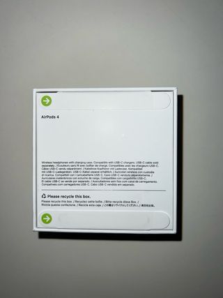 Auriculares Apple AirPods 4 Blancos