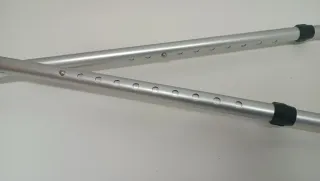 Muletas ortopédicas aluminio diferentes medidas.