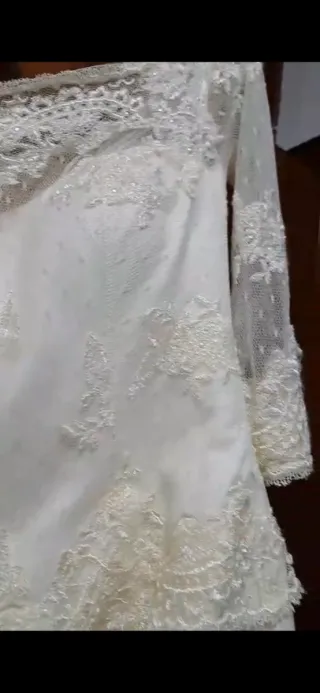 Traje de Novia Marfil Talla 38